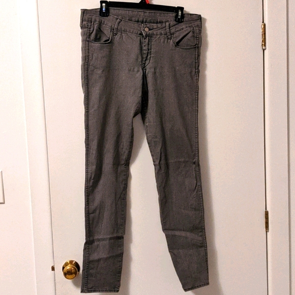 Grey denim pants - Picture 1 of 4